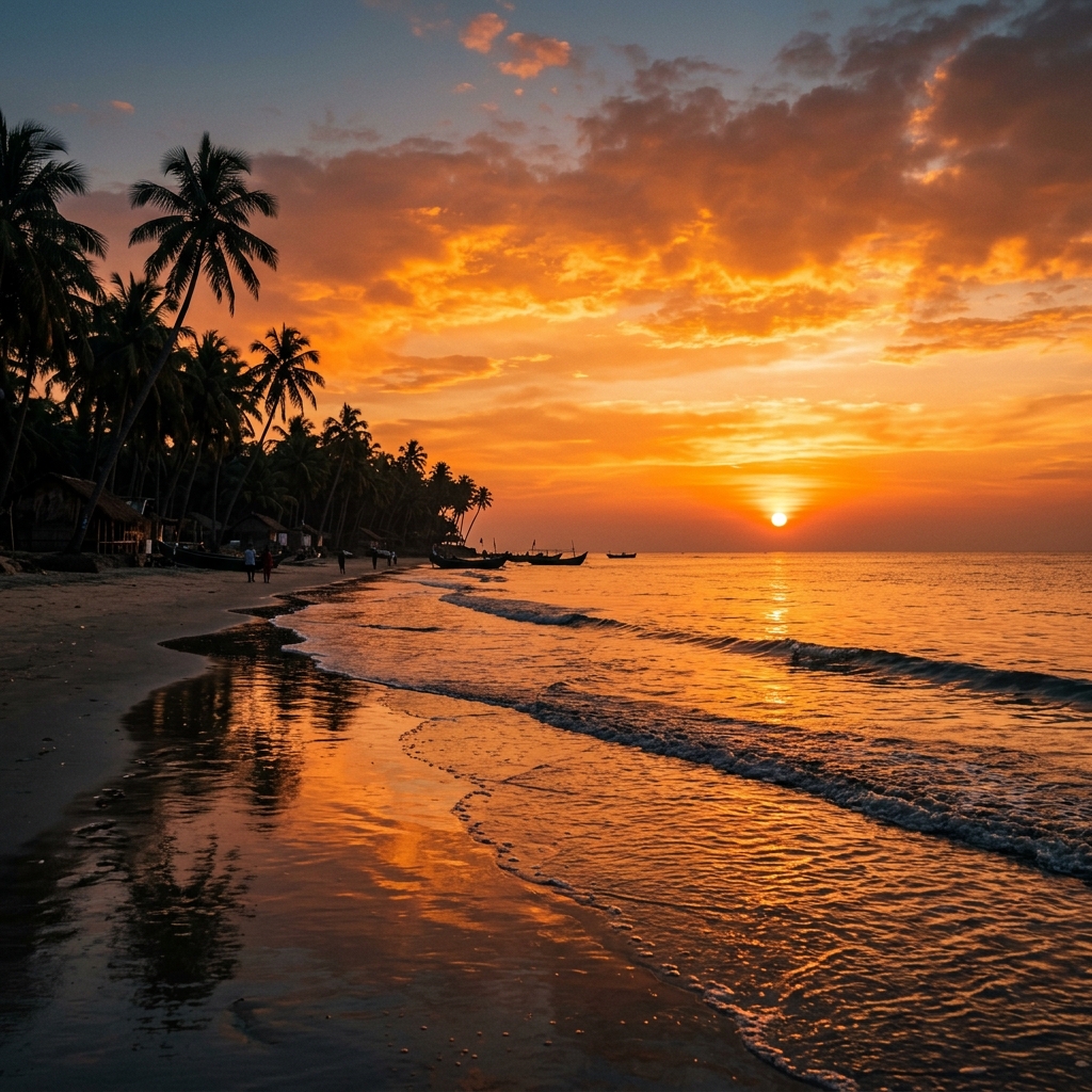 Sunset & Sunrise Mousuni