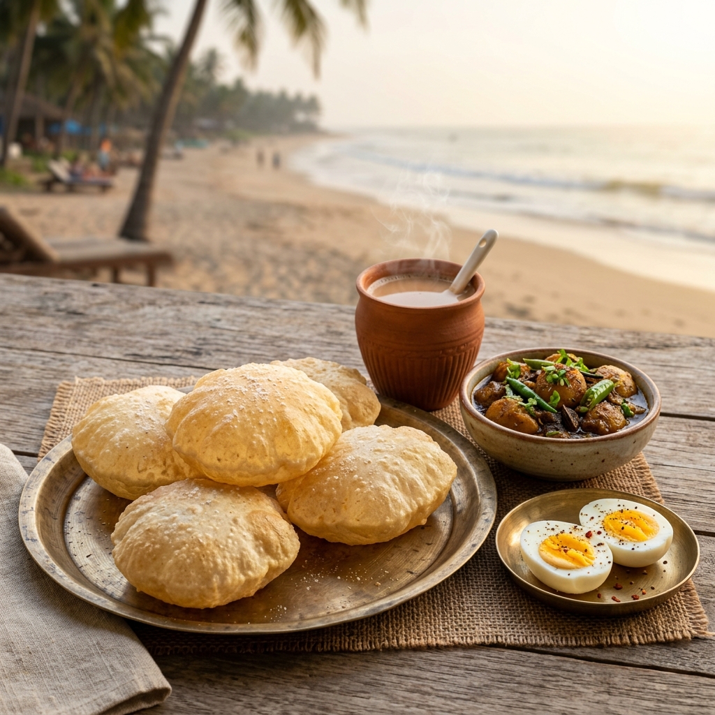 Breakfast Luchi Alur Dom